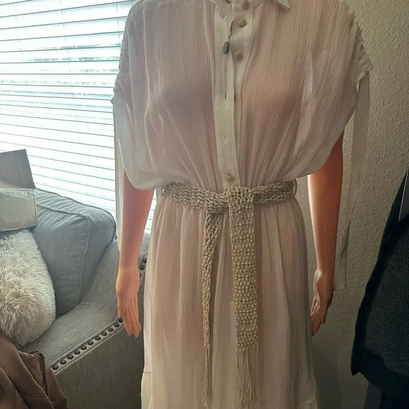 Zimmerman freja tie dress size 0 - Picture 2 of 7